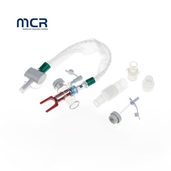 Buy Medical Disposable Closed Suction System T-Piece For Single Use at wholesale prices