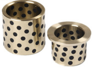 Bronze Oilless Graphite Plugged Bushings C93200 SAE660 Tin Bronze Bearing