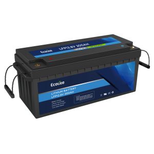 Quality High Capacity 12.8V 200Ah LiFePO4 lithium battery For Emergency Outdoor Boat Rv for sale