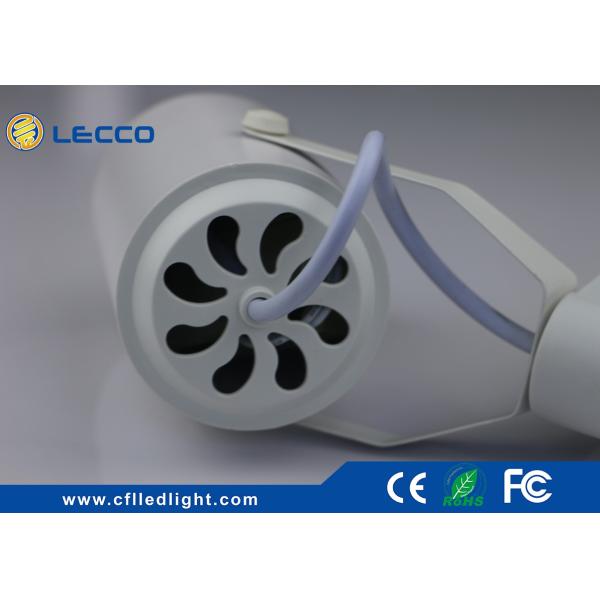 Die Casting Aluminum Hanging Track Lighting Fixtures Adjustable 7 Watt White Color