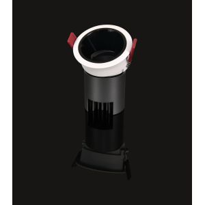 LED Built In Anti Glare Spotlights 15W 100lm/W Ceiling Mounted Lamp