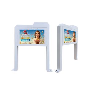 Factory Wholesale Floor Stand Outdoor Capacitive 4K Screen Sunlight Readable Tv