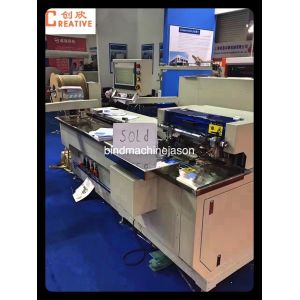 Duo wire binding machine with hole punching function PBW580 for notebook