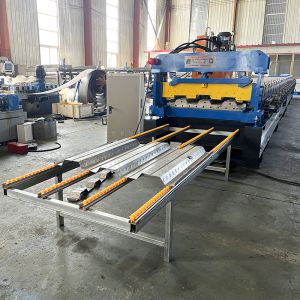 PLC Control Hydraulic Steel Floor Deck Roll Forming Machine