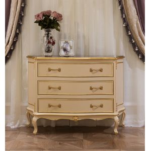 New Designs Colored Drawing Wood Cabinet Drawer FW-101B