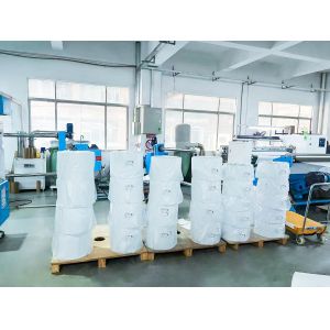 Wearproof Plain Sticker Roll , Simple Sticky Removable White Matte Labels