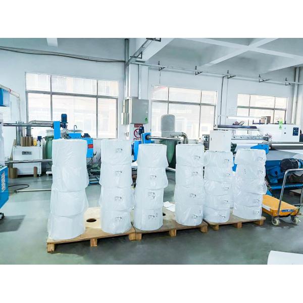 Buy Wearproof Plain Sticker Roll , Simple Sticky  Removable White Matte Labels at wholesale prices