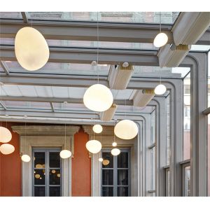 Modern Pebble Pendant Light Italy Foscarini Gregg Hanging Lamp(WH-GP-85)