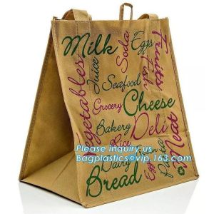 Recyclable Promotional Animal Printed Logo Laminated Non Woven Bag For Supermarket, Chinese suppliers custom printed sho