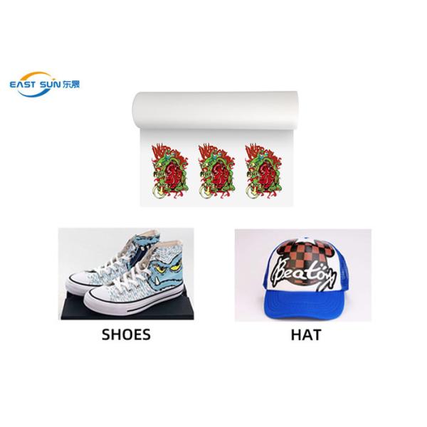 Double Sided 60cm 30cm PET DTF Transfer Film For Heat Transfer Printing Digital Transfer