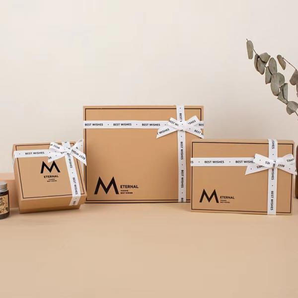 Beige Oem Cardboard Perfume Box Sets Cardboard Gift Boxes For Travel Packaging