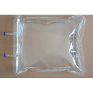 China 250 Cc 500cc 1000cc 2000ml IV Fluid Solution Bags Dehp Free Infusion Bag Medical Grade PVC Transparent Disposable Em on sale