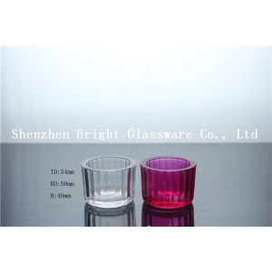 Perfect Design small glass candle holder for decoration