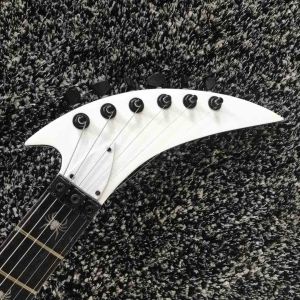2020 New High Quality Floyd-Rose Irregular Shape Electric Guitar in White With