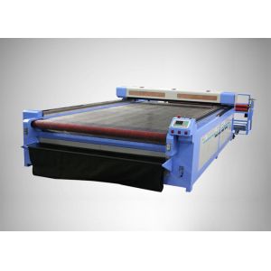 Fabric Garments CO2 Laser Cutter With Automatic Roll-winding System
