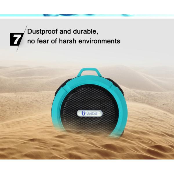 Customized Small Waterproof Sport Speaker , Active Stereo Wireless Speaker