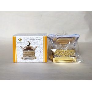 P4-Arabia Exquisite Imitation metal base Louhua Lily Sugar bowl