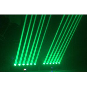 4in1 Colorful Night Club Light Stage Moving Head Light 6 Pieces* 30W RGBW Lamp