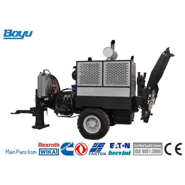 Buy Hydraulic Puller 118kw 158hp Transmission Line Stringing Equipment at wholesale prices