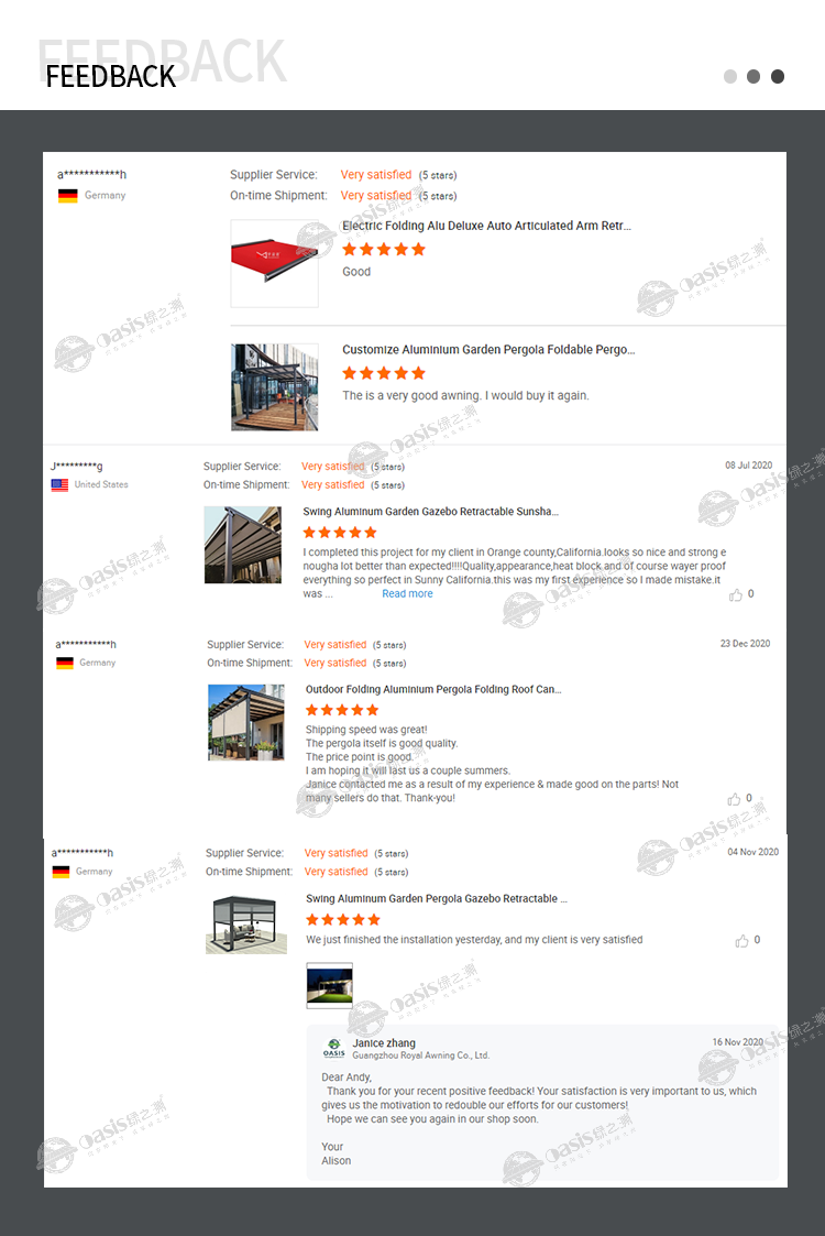 Retractable Windproof Canopy Ultra-Lightweight Aluminum Pergola Customizable Outdoor Sunshade Retractable Roof Pergola Gazebo