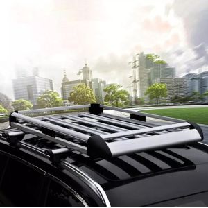 4x4 Universal Aluminum Car Roof Cargo Carrier Metal