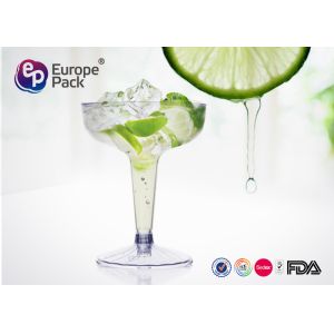 Recycled Plastic Champagne Glasses