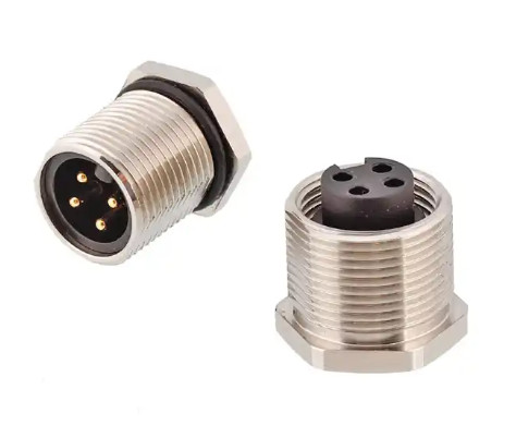 Buy Sensor And Automation Control Solder Type Waterproof Connectors IP67 at wholesale prices