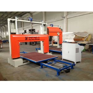 D&T DTC-F2512 vacuum de-dust Sponge Rigid PU Foam Cutting Machine