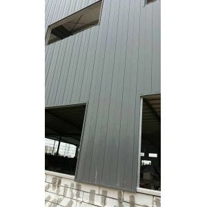 White Color Poultry Farm Structure With Steel Sheets Cladding For Goods Storage