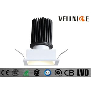 15W 350mA Adjustable LED Recessed Downlight aluminum  3000K 1125 Lumen Square White LED Lights Cut ut 70*70mm/R3B0620