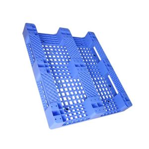 HDPE Rackable Plastic Pallets 120x100cm Plastic Euro Pallet 3 Runners