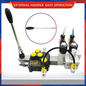 Remote Control Pneumatic Hydraulic Multi-way Valve Cast Iron