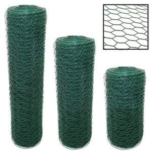Quality 13mmx13mm PVC Coated Hexagonal Chicken Wire Mesh for sale