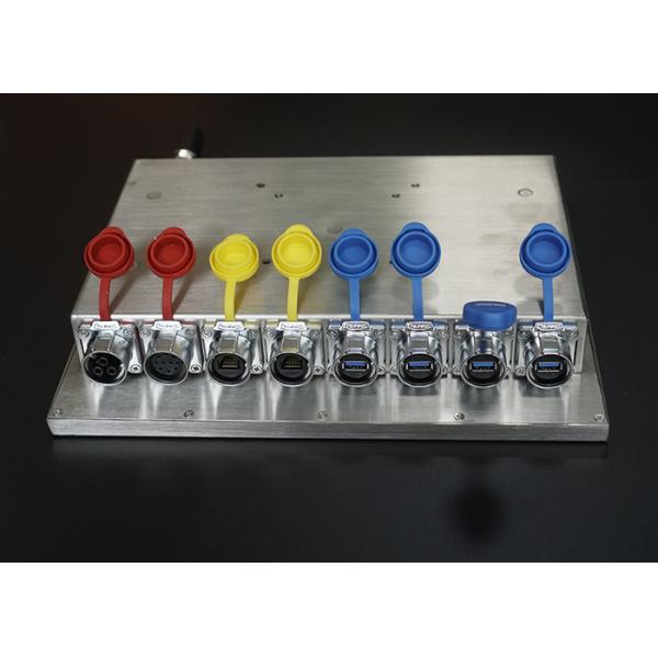 5 Wire Resistive Touch Stainless Steel Panel PC 1024x768 High Resolution