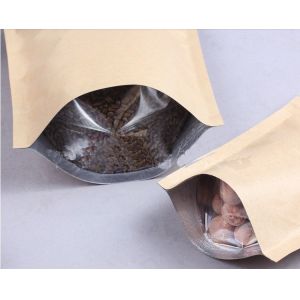 Custom Recyclable Paper Tea Bags Packaging with Transparent Window