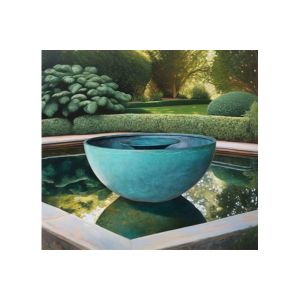 Antique Bronze Water Fountain Sculpture For Garden Decor With Chalice Design