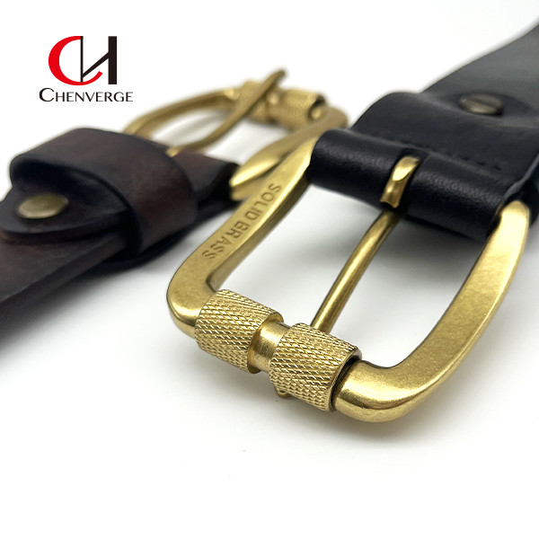 Retro Casual Style Genuine Leather Belt Men And Women Waist Top Layer Of Cowhide