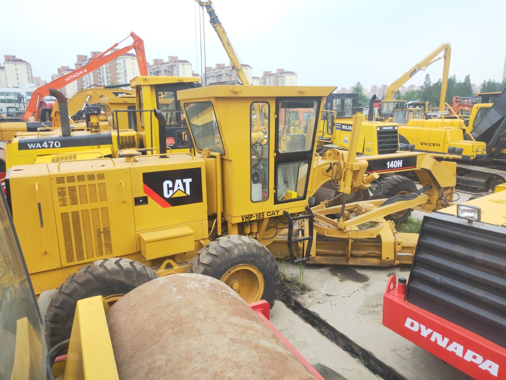 Wonderful Working Performance Cat 140h, Used Caterpillar Motor Grader 140h, 140K