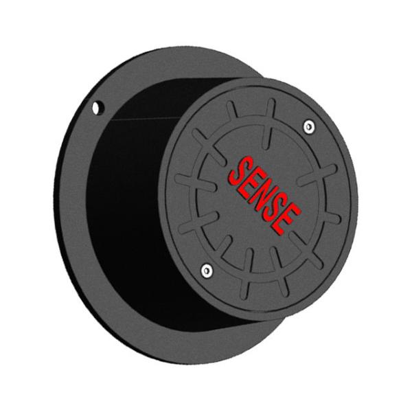 Buy OEM Circular Manhole Cover /Road Surfaces EN124 Valve Box Cover CHSTEP120 Certification at wholesale prices