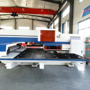 25mm Thick Plate CNC Sheet Metal Punching Machine With International Electrical