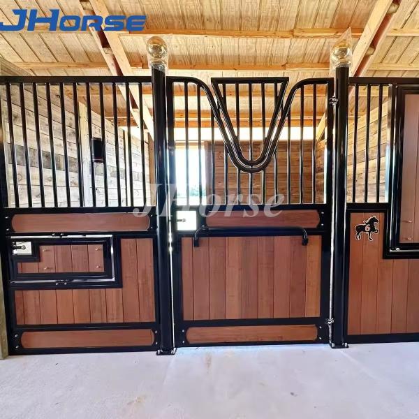 Horse Stable Door 2.2m-2.3m Height Weatherproof Construction For Farms Swing Or