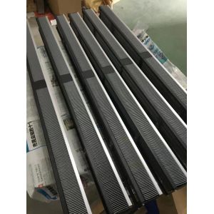 1000W Grown Light LED Aluminum Heatsink Skived Base Heat Sink For Computer Sever