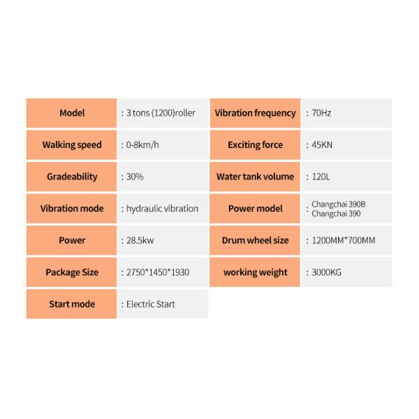 5 Ton 6 Ton 3 Ton Diesel Vibratory Double Drum Road Roller Compactor Asphalt Rollers Weight of Road Roller