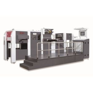 China JIGUO TMY-1060High Automatic Die Cutting & Foil Stamping Machine,Max paper size 103*730mm Sheet Thickness 0.1-3mm for Cardboard and ≤4mm for Corrugated Board Customizable Durable Design on sale