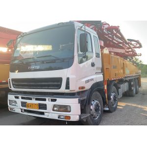 China Sany Renewed Isuzu Truck 110 Cubic Concrete Boom Truck 46m Beton Pump Truck on sale