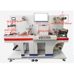 VD3350 Digital Label Die Cutter With Slitting And Laminating