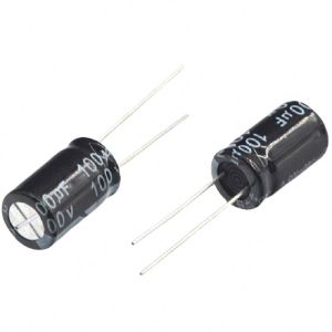 China original 100V/100UF 10*16MM Aluminum electrolytic capacitor on sale