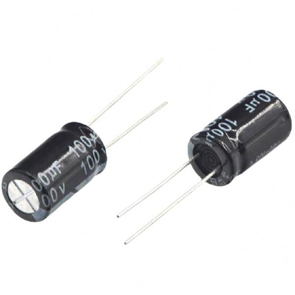 Buy original 100V/100UF 10*16MM Aluminum electrolytic capacitor at wholesale prices