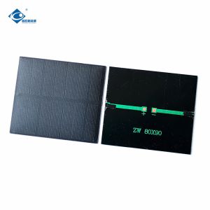 1.2W PET Portable Solar Panels Charger ZW-8090-P Semi-flexible Solar Panels 3