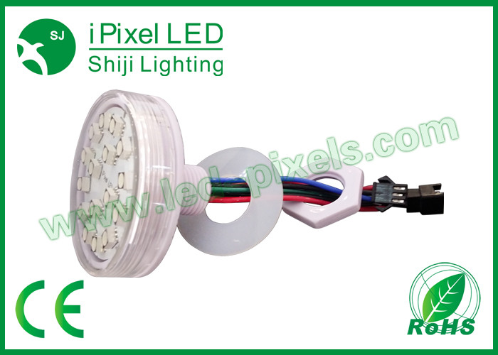 Quality 60MM Color Change Rgb Addressable LED Pixel With Clear Transparent Cover for sale
